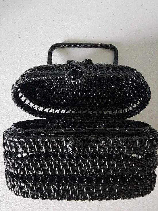 Cult Gaia Small Rattan Bag "LIKE NEW" - Picture 8 of 16